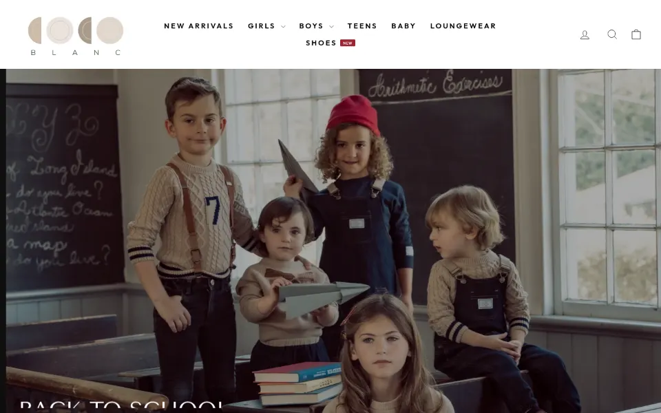 Coco Blanc home page